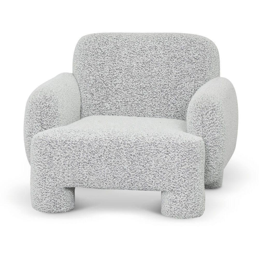 Breda Armchair - Pepper Boucle