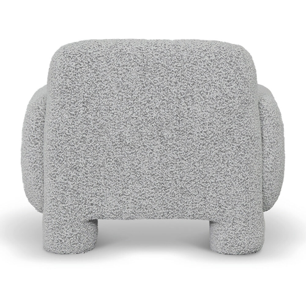 Breda Armchair - Pepper Boucle - Image 9