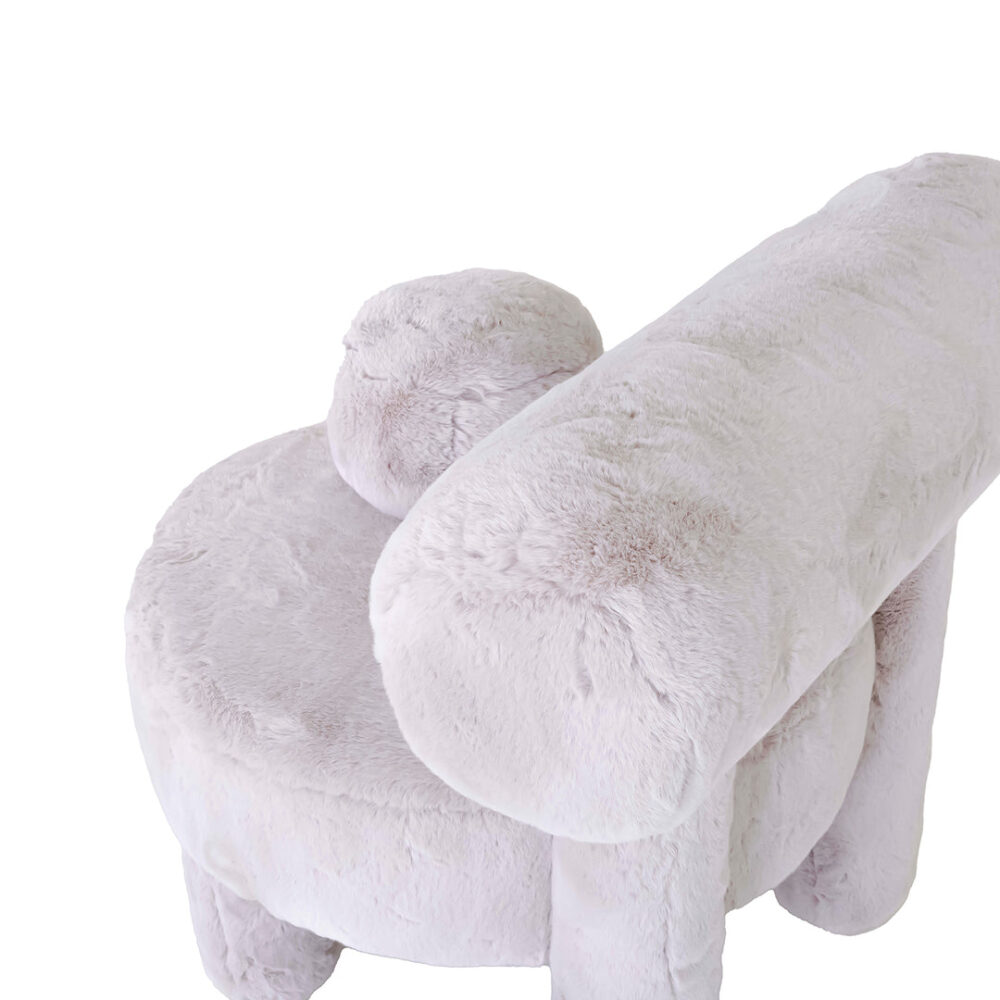 Rufino Lounge Chair - Warm Grey - Image 4