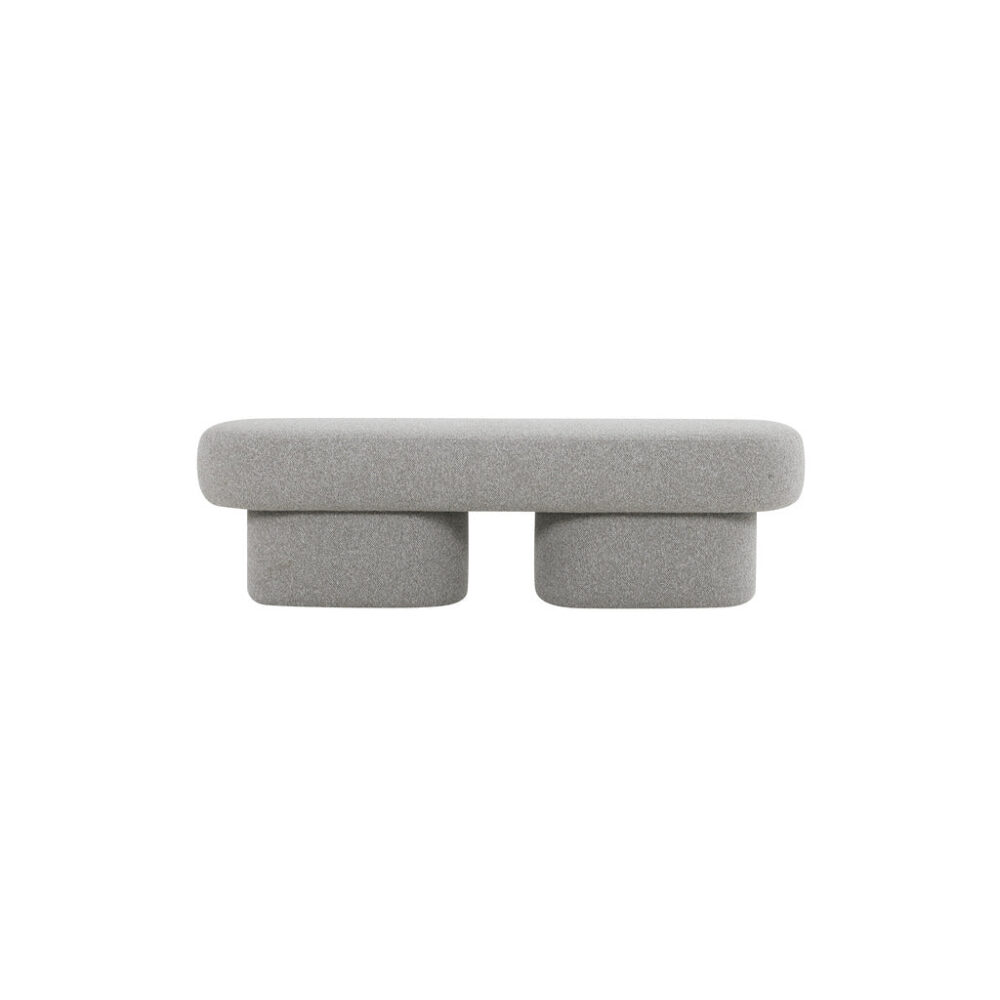 Kopitar 1.5m Long Ottoman Bench - Clay Grey - Image 2