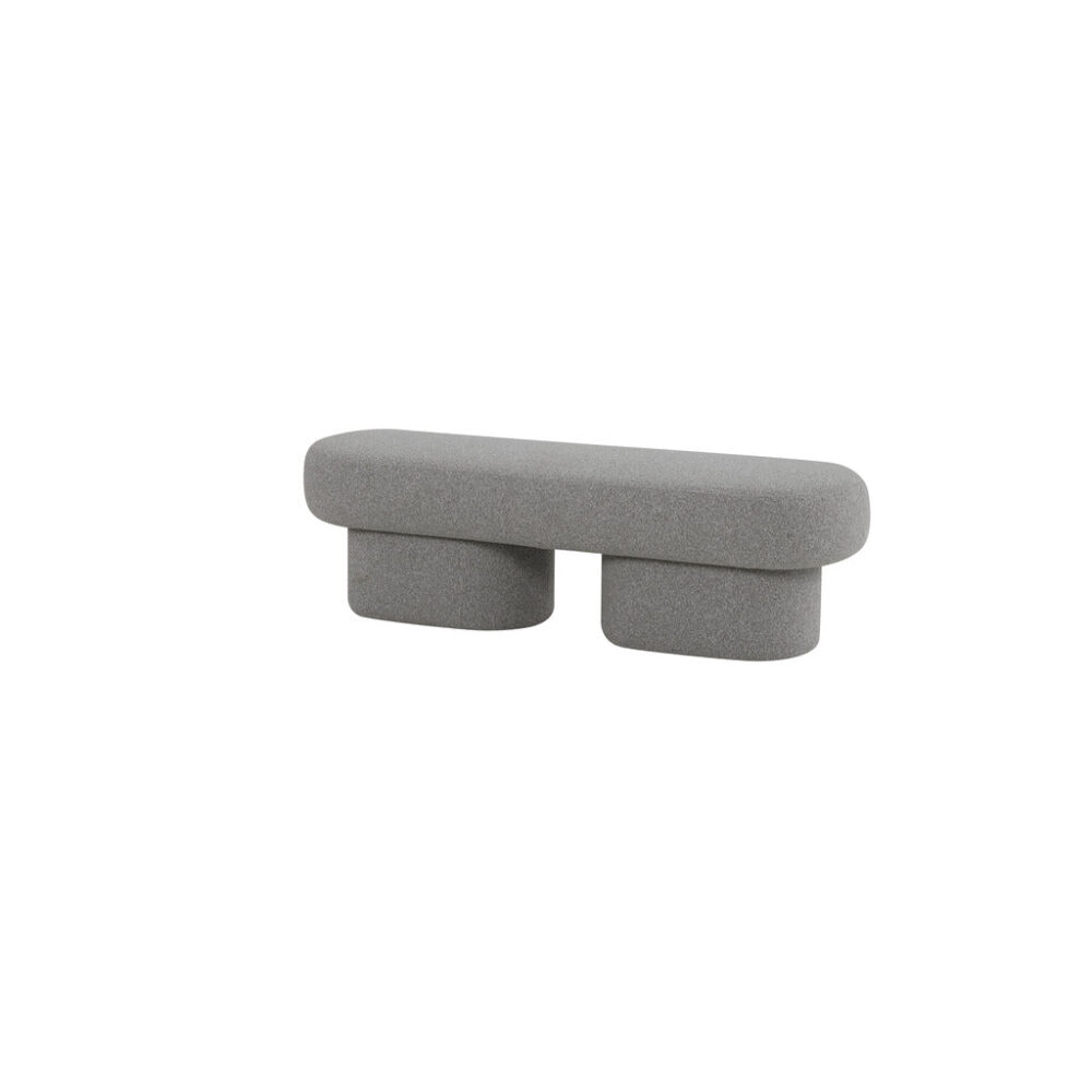 Kopitar 1.5m Long Ottoman Bench - Clay Grey - Image 3