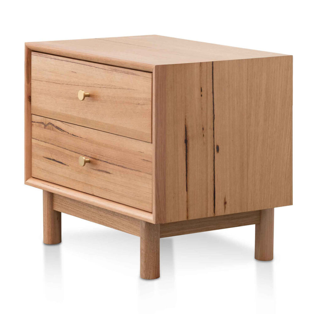 Margo Bedside Table - Messmate - Image 3