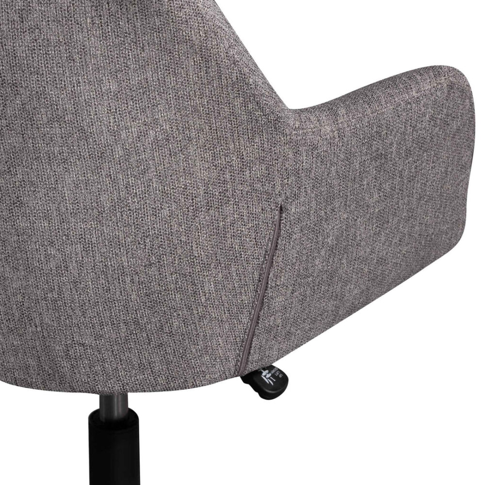 Osian Fabric Office Chair - Lead Grey - Image 8