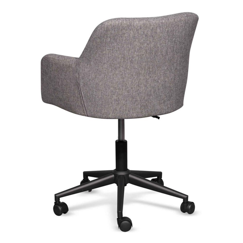Osian Fabric Office Chair - Lead Grey - Image 4