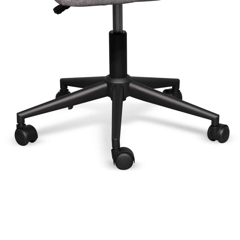 Osian Fabric Office Chair - Lead Grey - Image 10