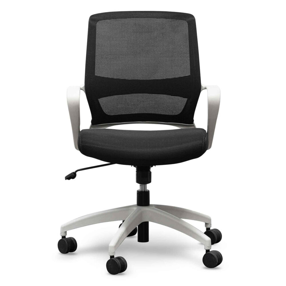 Idris Egronomic Mesh Office Chair - Black