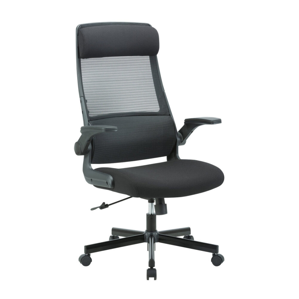 Tyrone Mesh Ergonomic Office Chair - Black - Image 2