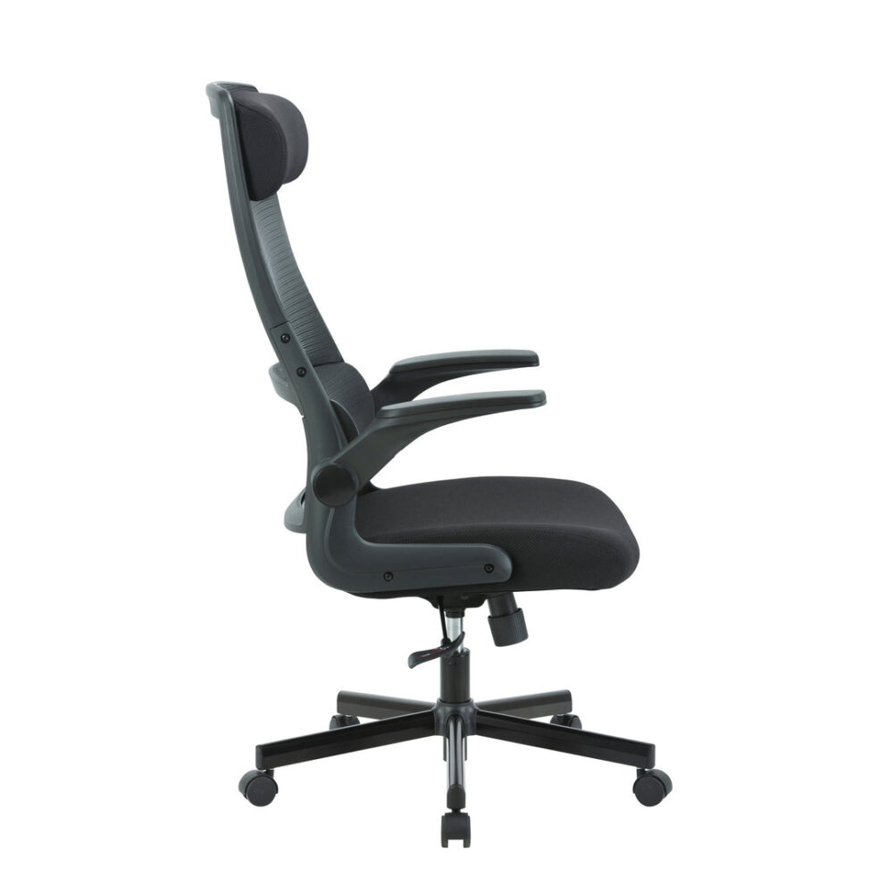 Tyrone Mesh Ergonomic Office Chair - Black - Image 3