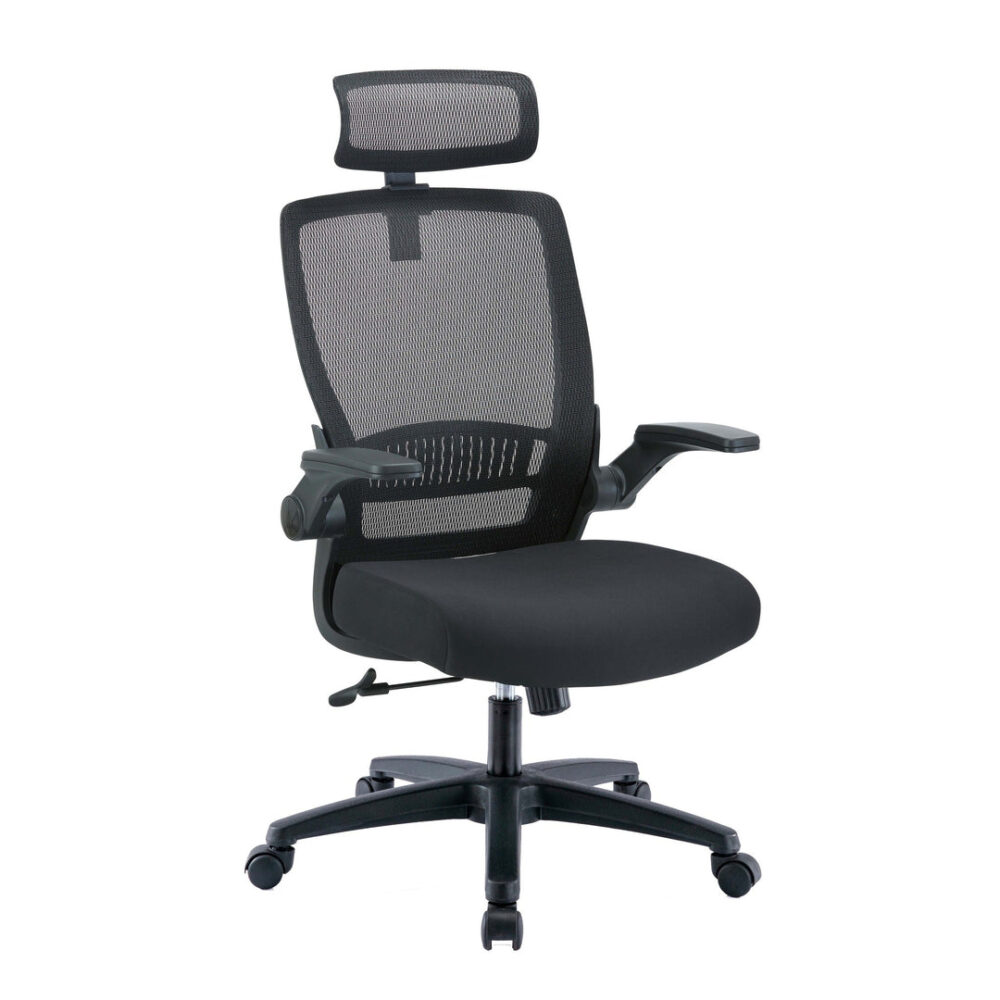 Cresta Mesh Ergonomic Office Chair - Black - Image 2