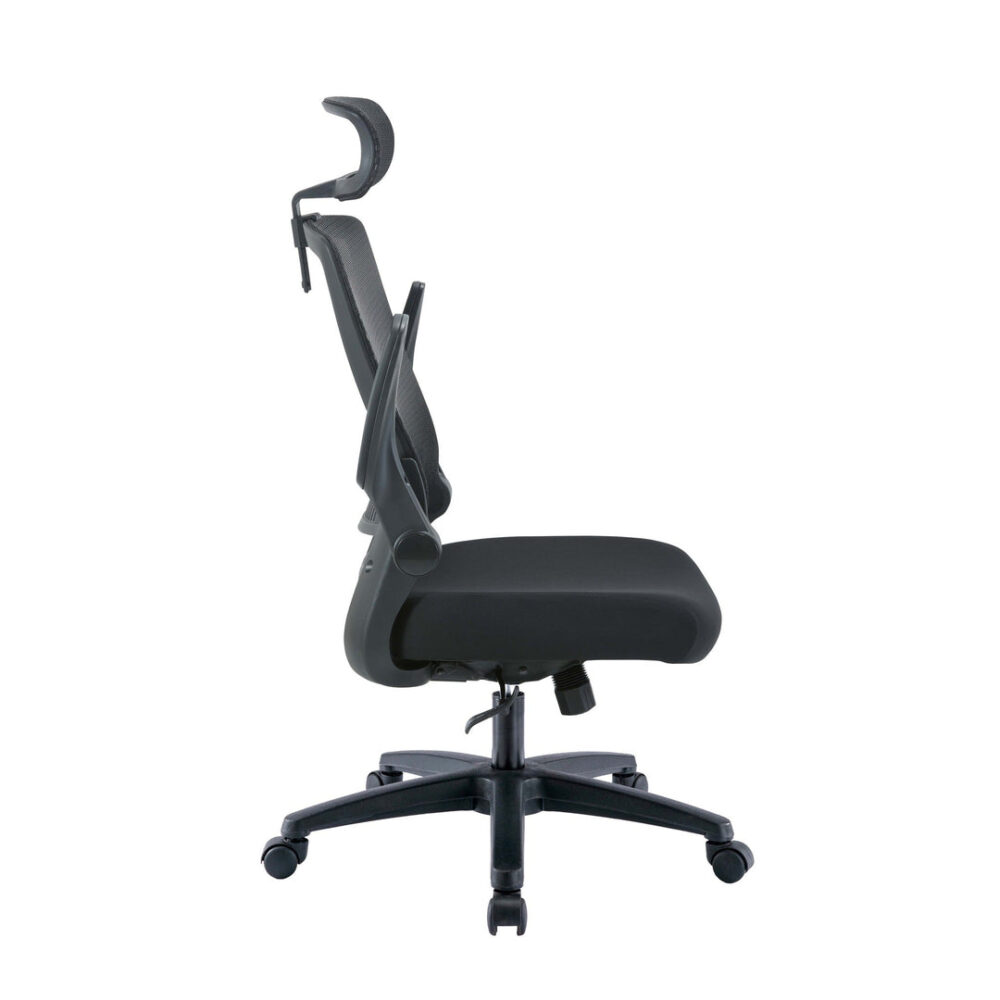 Cresta Mesh Ergonomic Office Chair - Black - Image 4