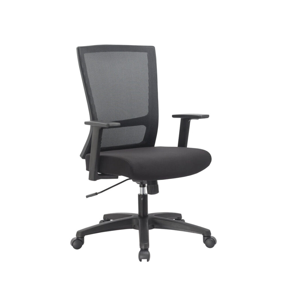 Shirley Mesh Ergonomic Office Chair - Black - Image 2