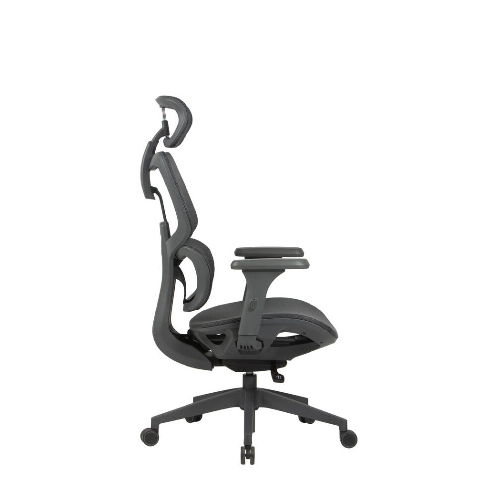 Salinas Office Chair - Full Black - Image 4