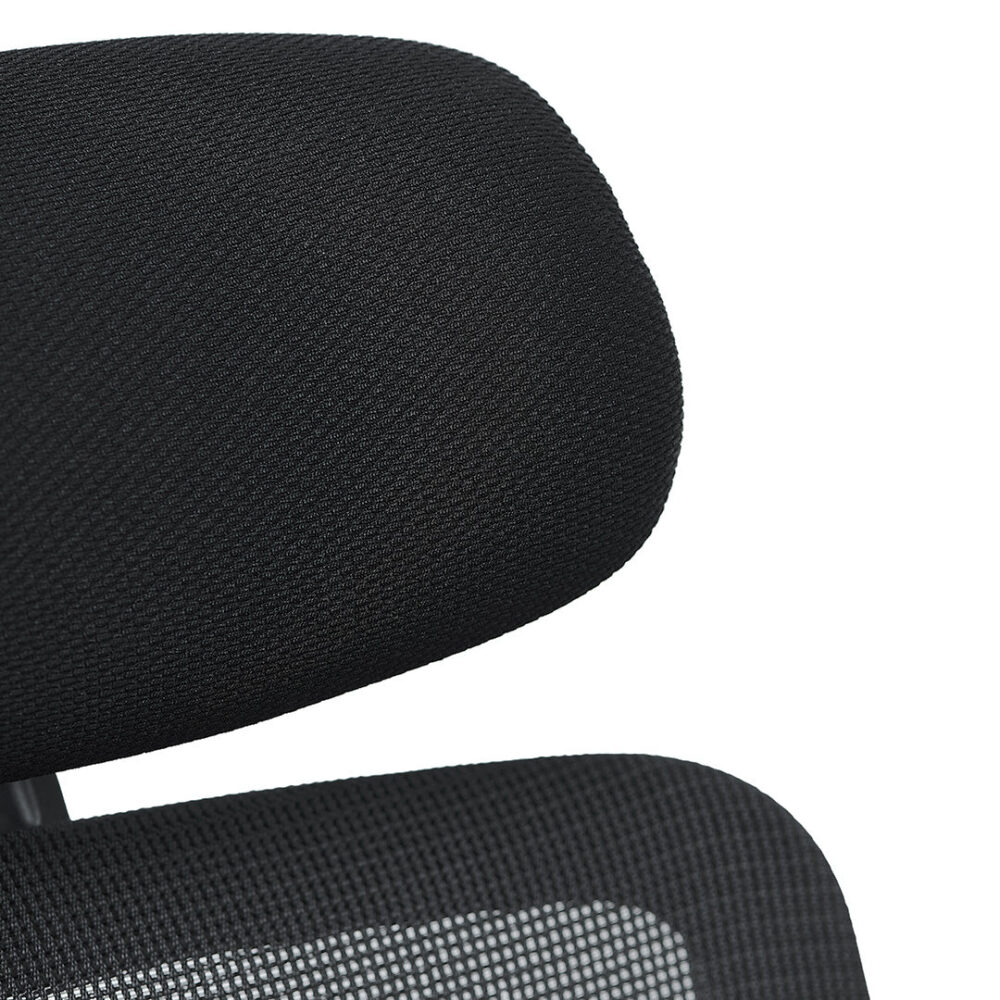 Walther Mesh Office Chair - Full Black - Image 3