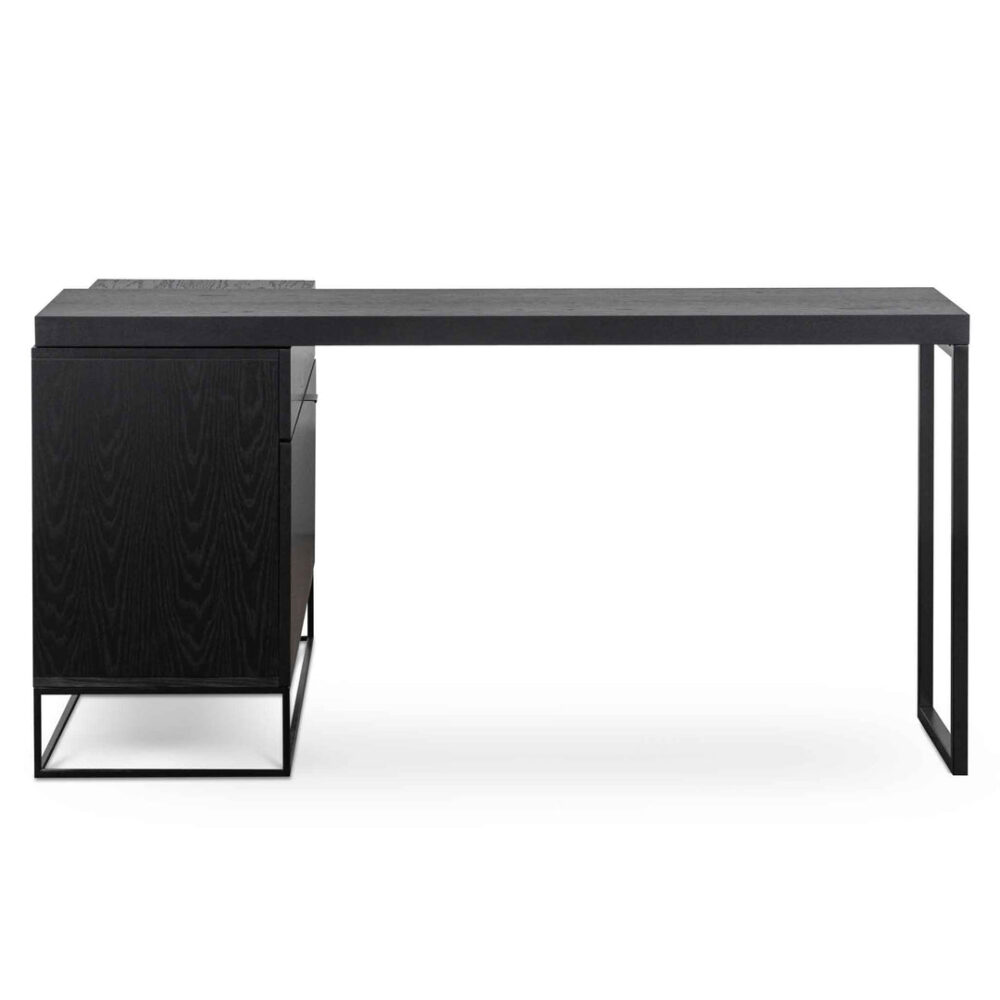 Anwen Extendable Home Office Desk - Black - Image 8