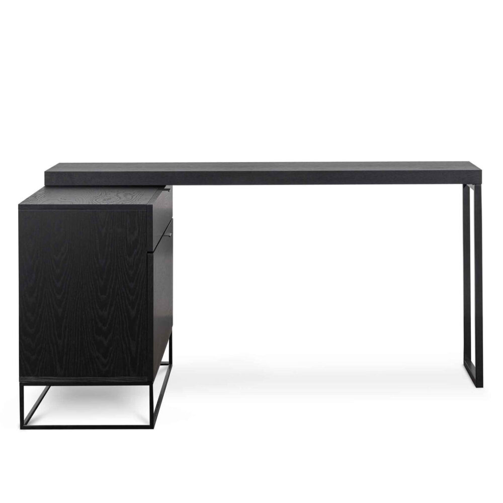 Anwen Extendable Home Office Desk - Black - Image 9