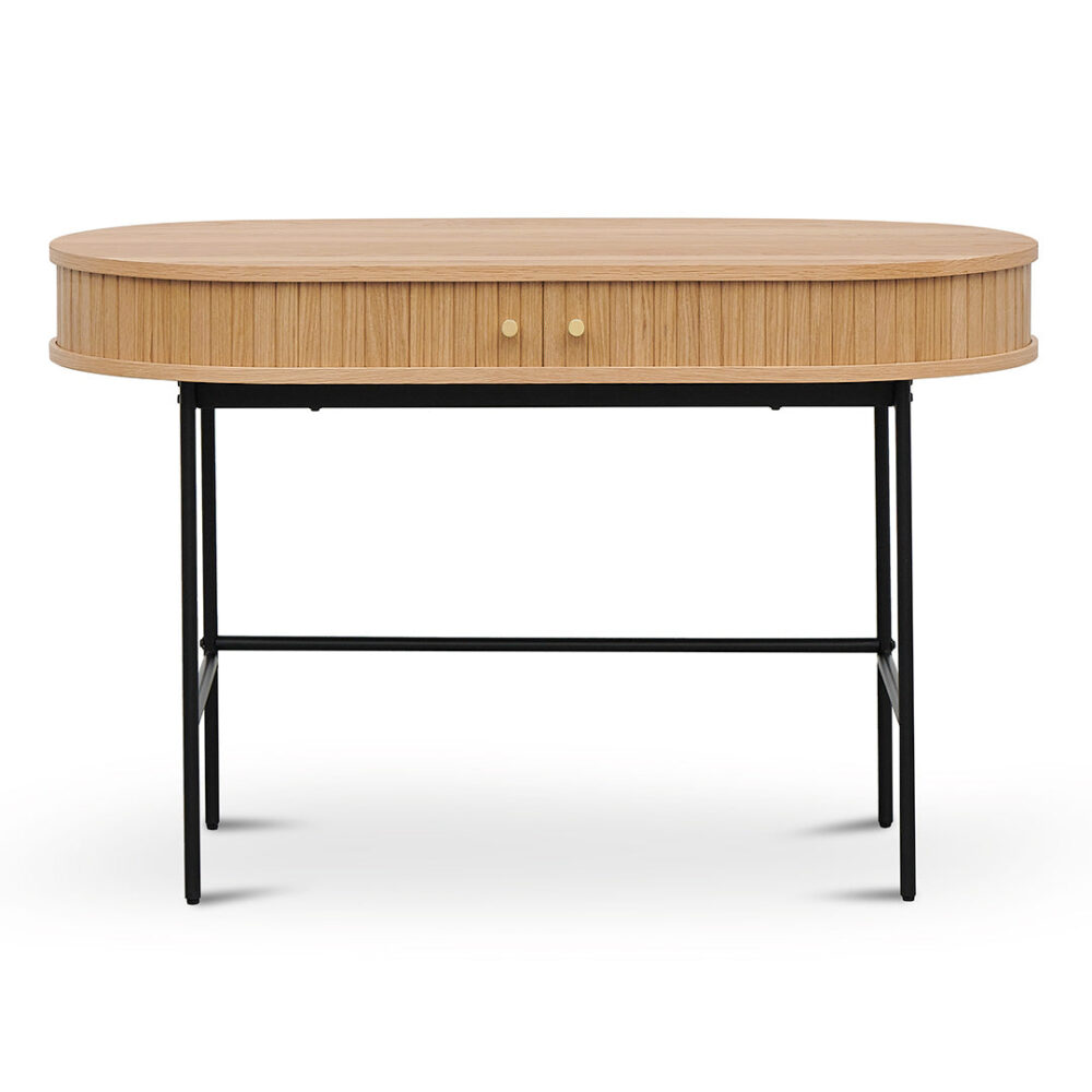 Dania 1.2m Home Office Desk - Natural - Image 2