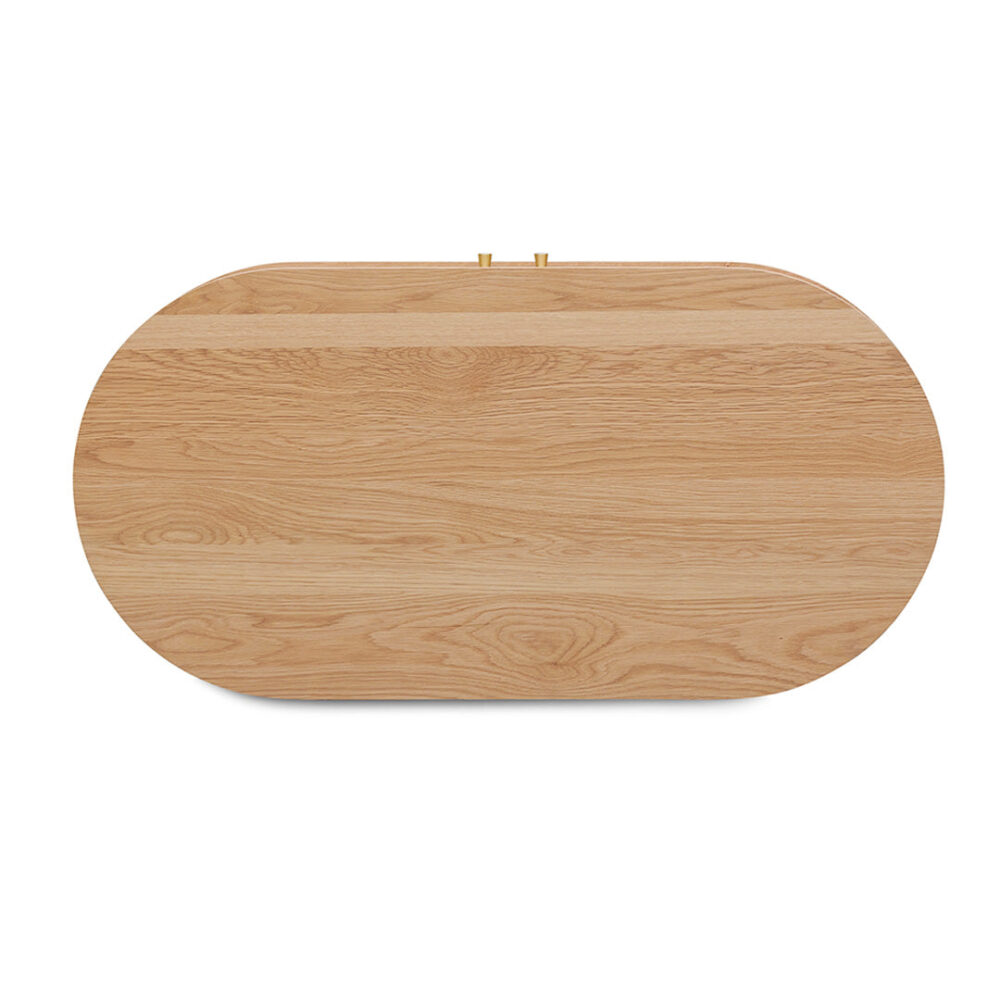 Dania 1.2m Home Office Desk - Natural - Image 7