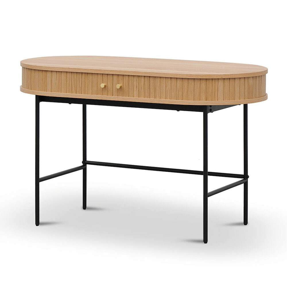 Dania 1.2m Home Office Desk - Natural - Image 3