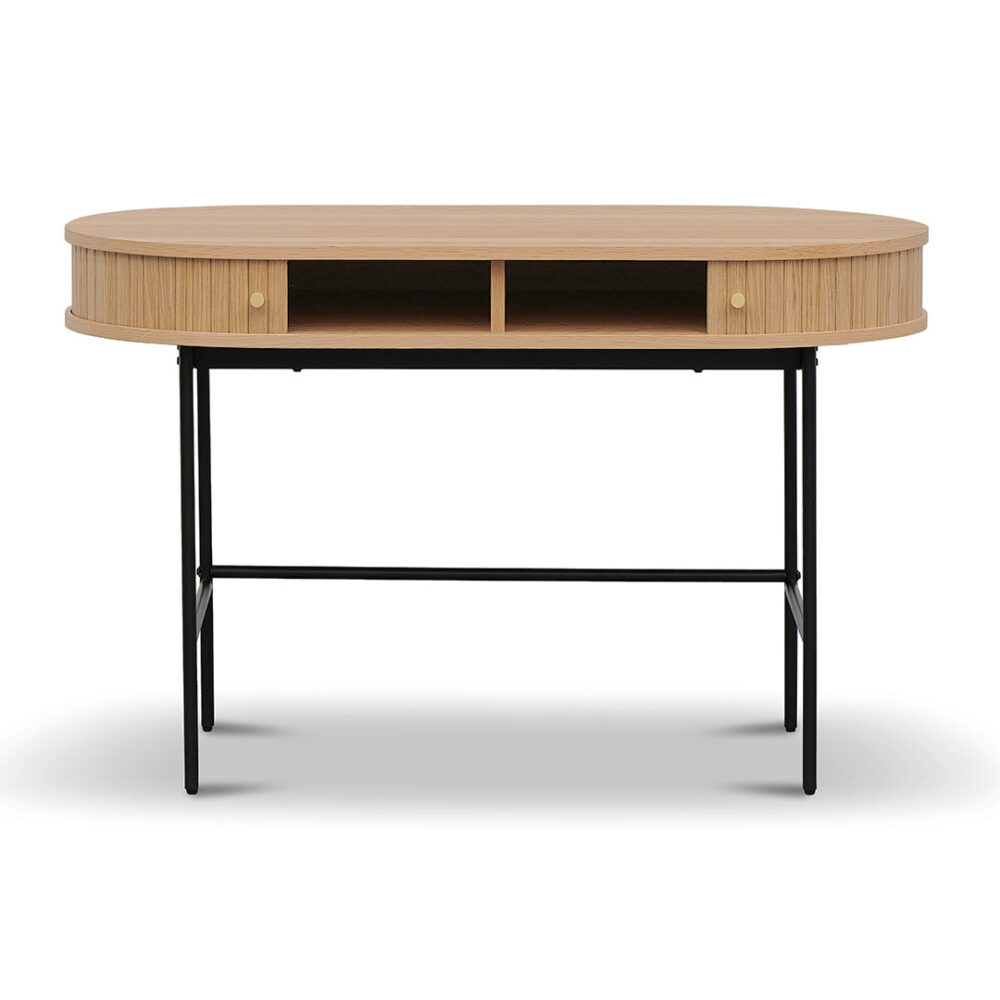 Dania 1.2m Home Office Desk - Natural - Image 4