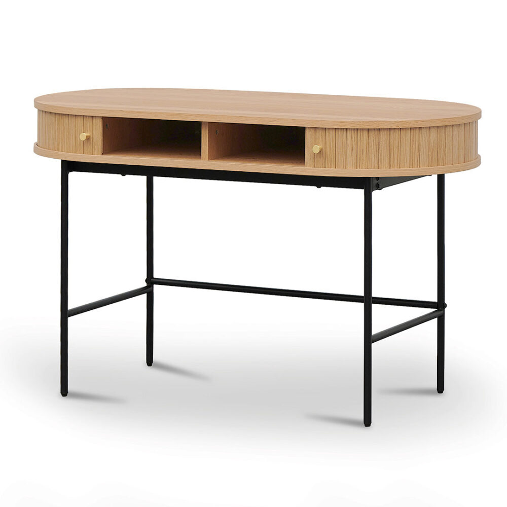 Dania 1.2m Home Office Desk - Natural - Image 5
