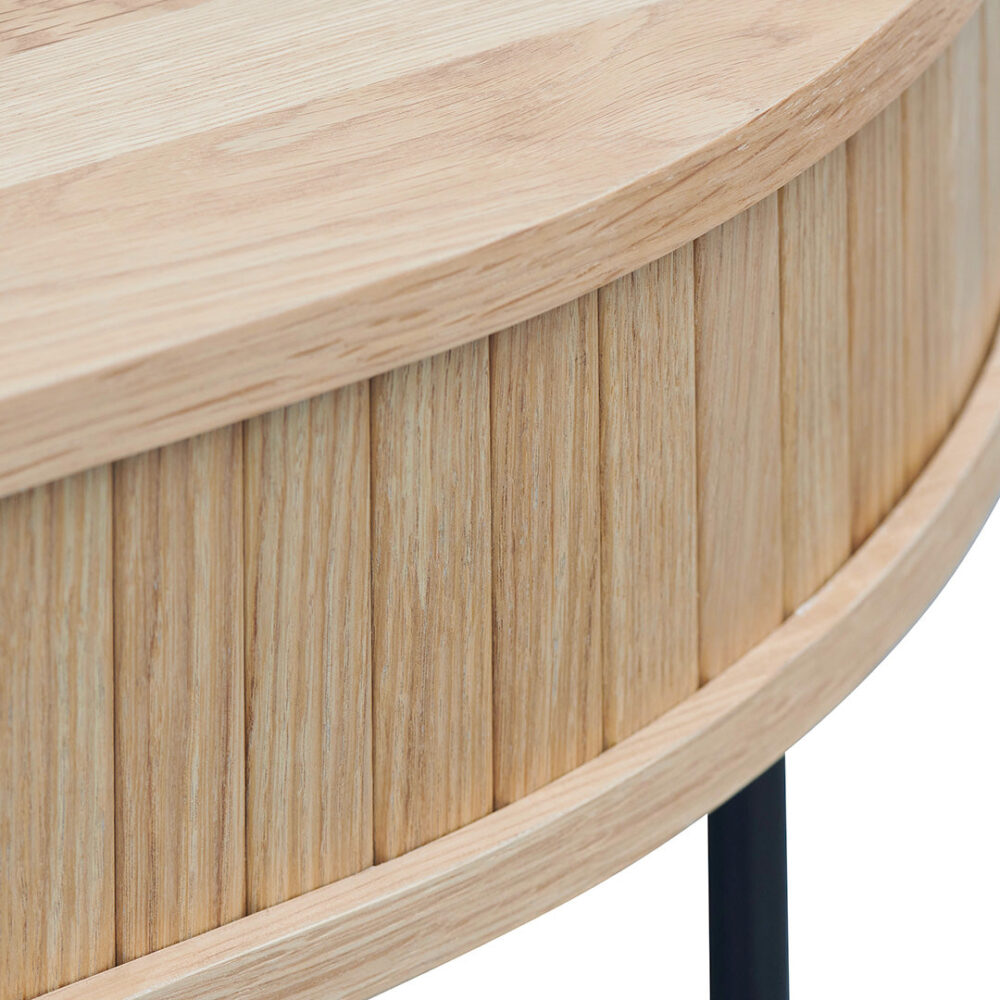 Dania 1.2m Home Office Desk - Natural - Image 8