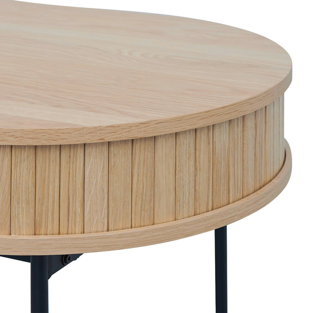 Dania 1.2m Home Office Desk - Natural - Image 9