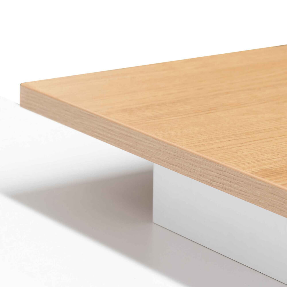Stylus 160cm Right Return Executive Office Desk - Natural - Image 11