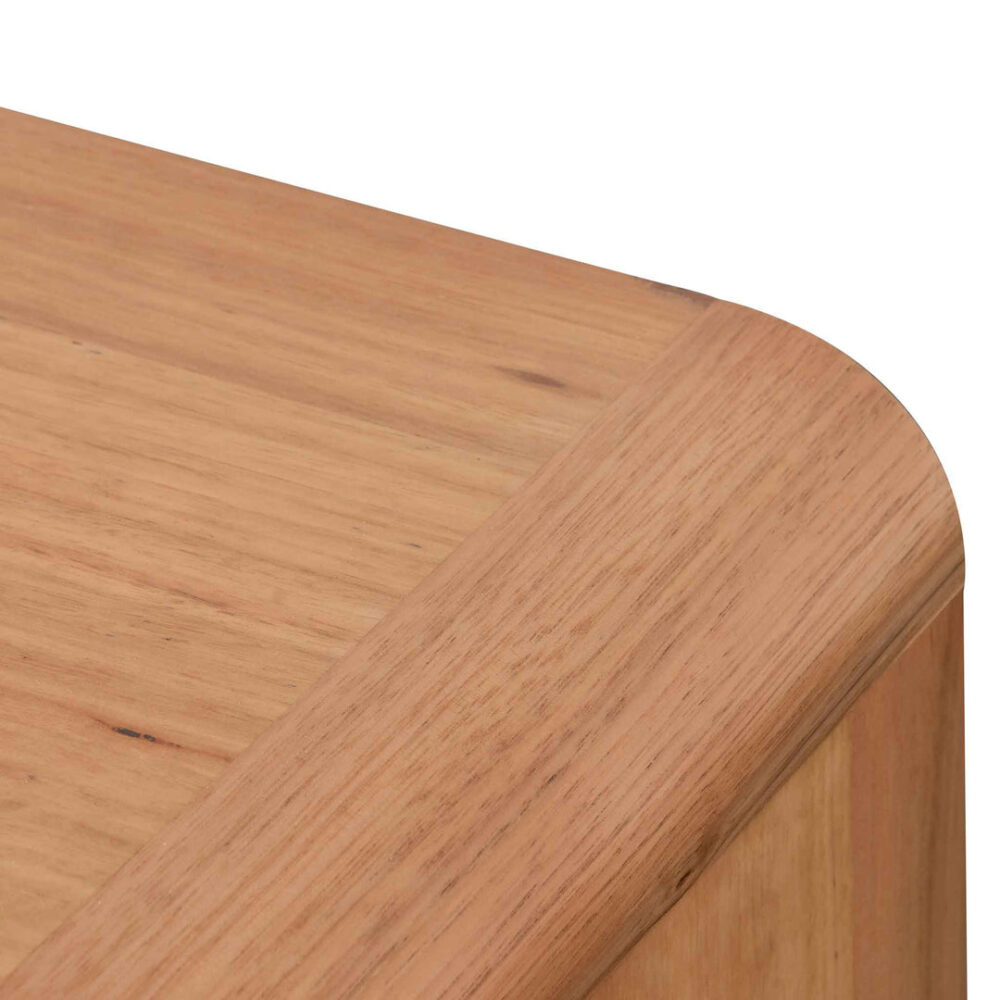 Amparo Single Drawer Bedside Table - Messmate - Image 8