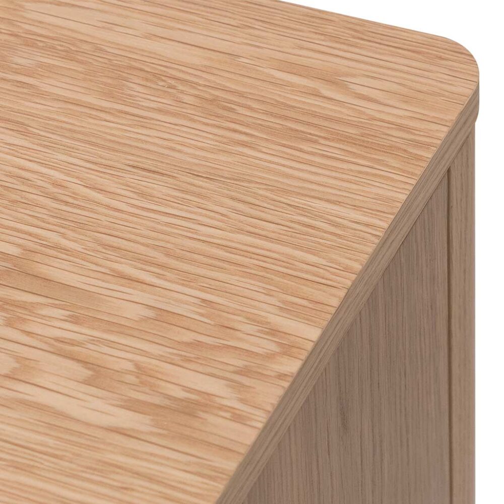 Allison Wooden Bedside Table - Natural - Image 10