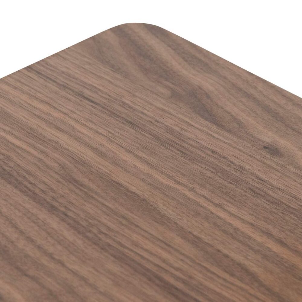 Allison Wooden Bedside Table - Walnut - Image 11