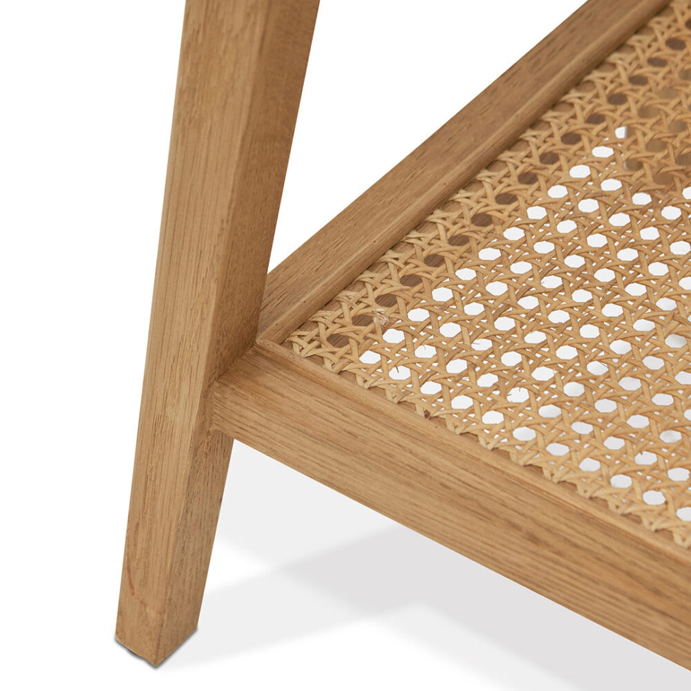 Staci Round Side Table - Natural - Image 9