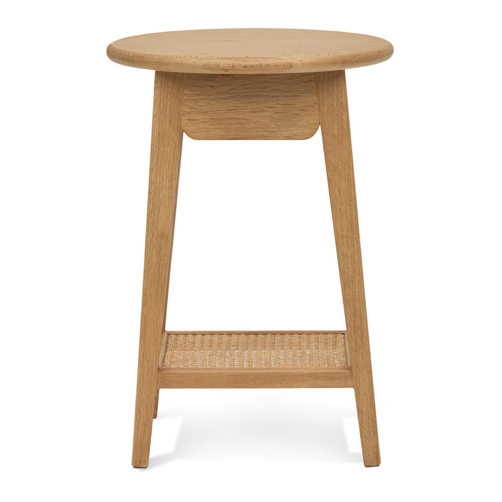 Staci Round Side Table - Natural - Image 8