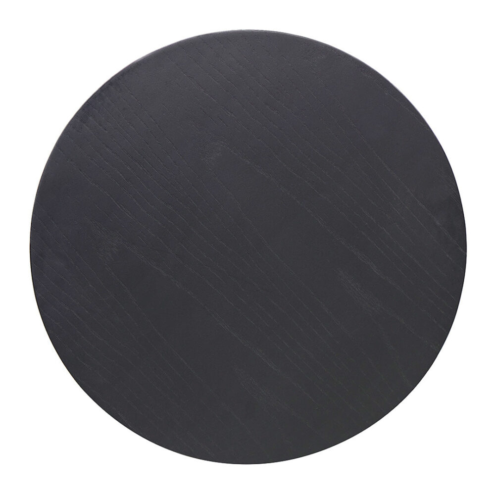 Elizabeth Round Side Table - Full Black - Image 4