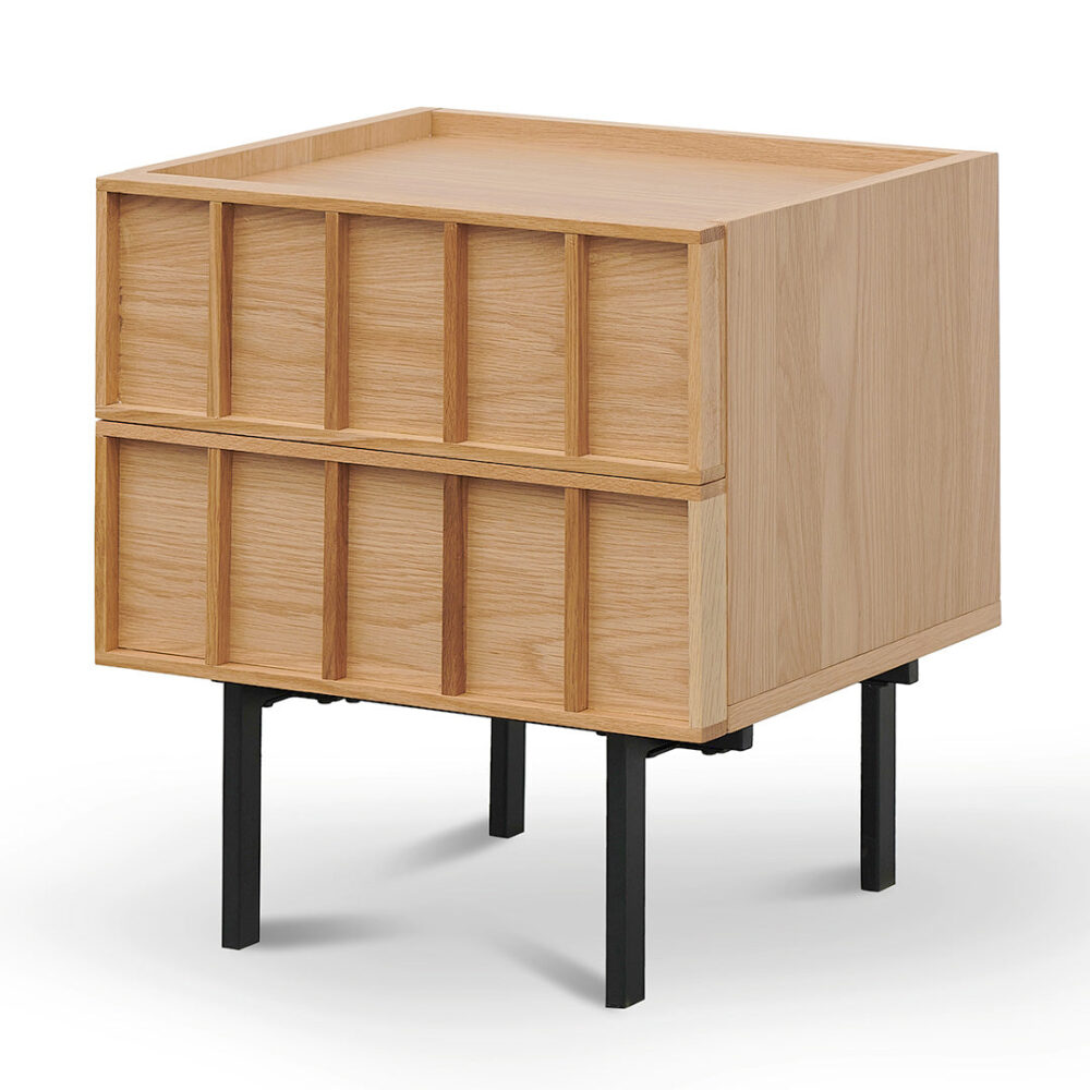 Aniya Bedside Table - Natural - Image 3