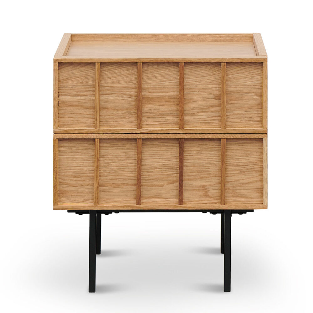Aniya Bedside Table - Natural - Image 8