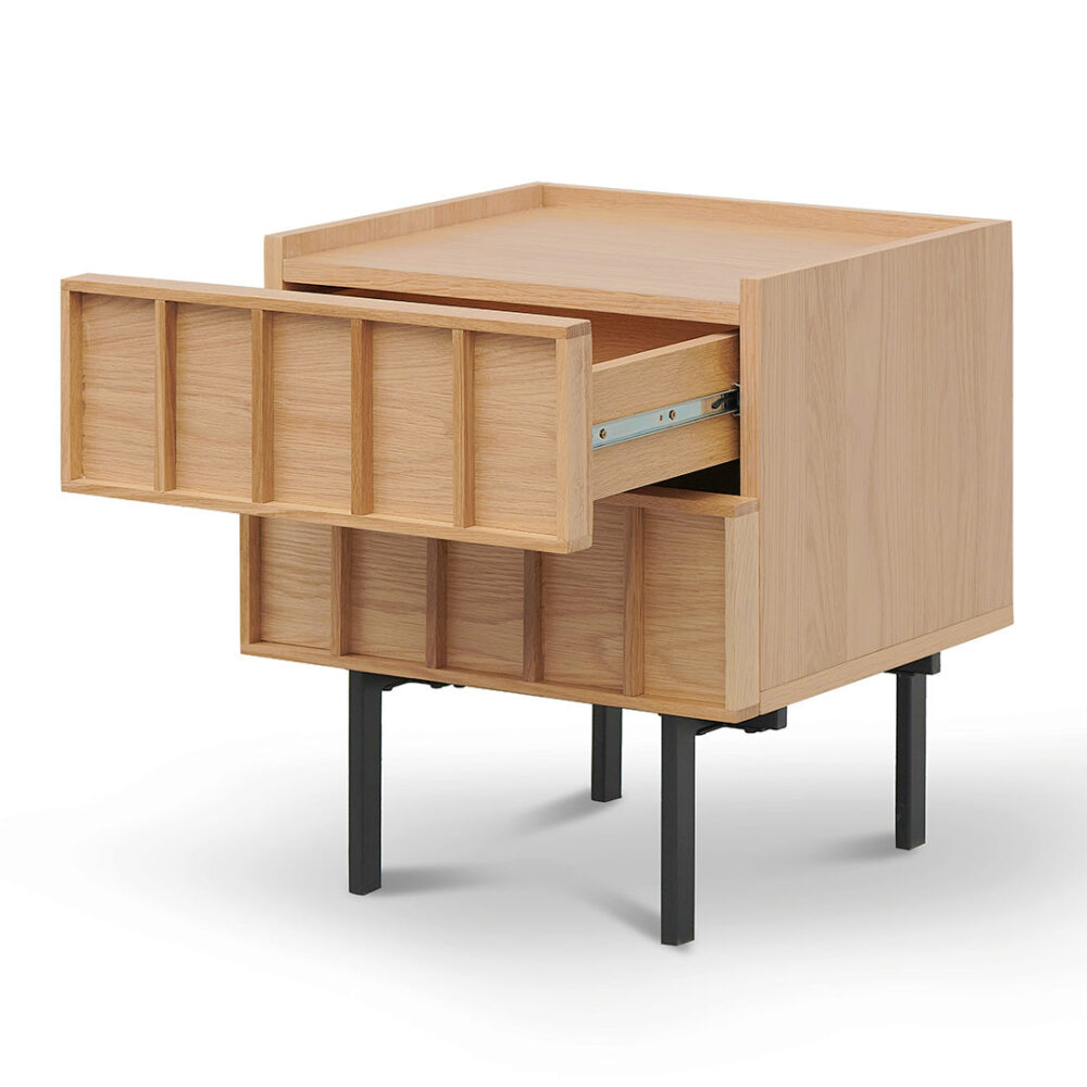 Aniya Bedside Table - Natural - Image 4