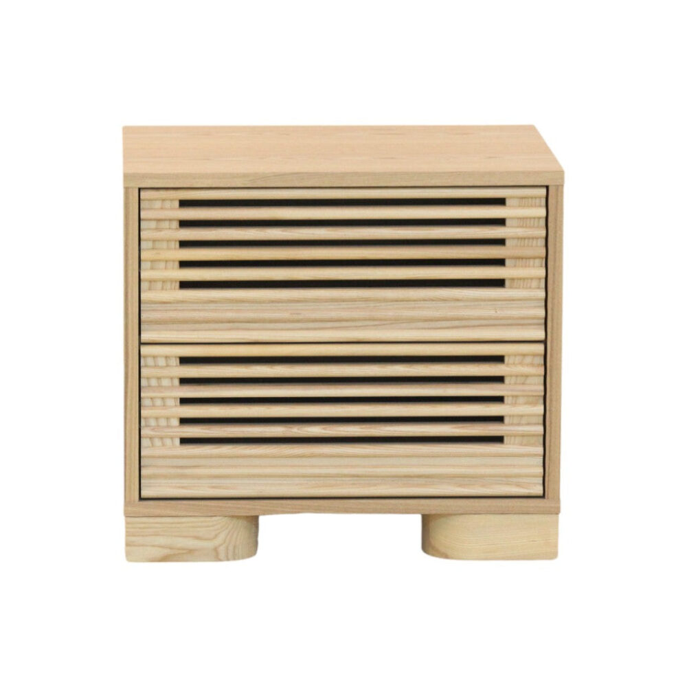 Riley Bedside Table - Natural - Image 2