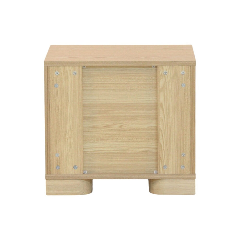Riley Bedside Table - Natural - Image 6