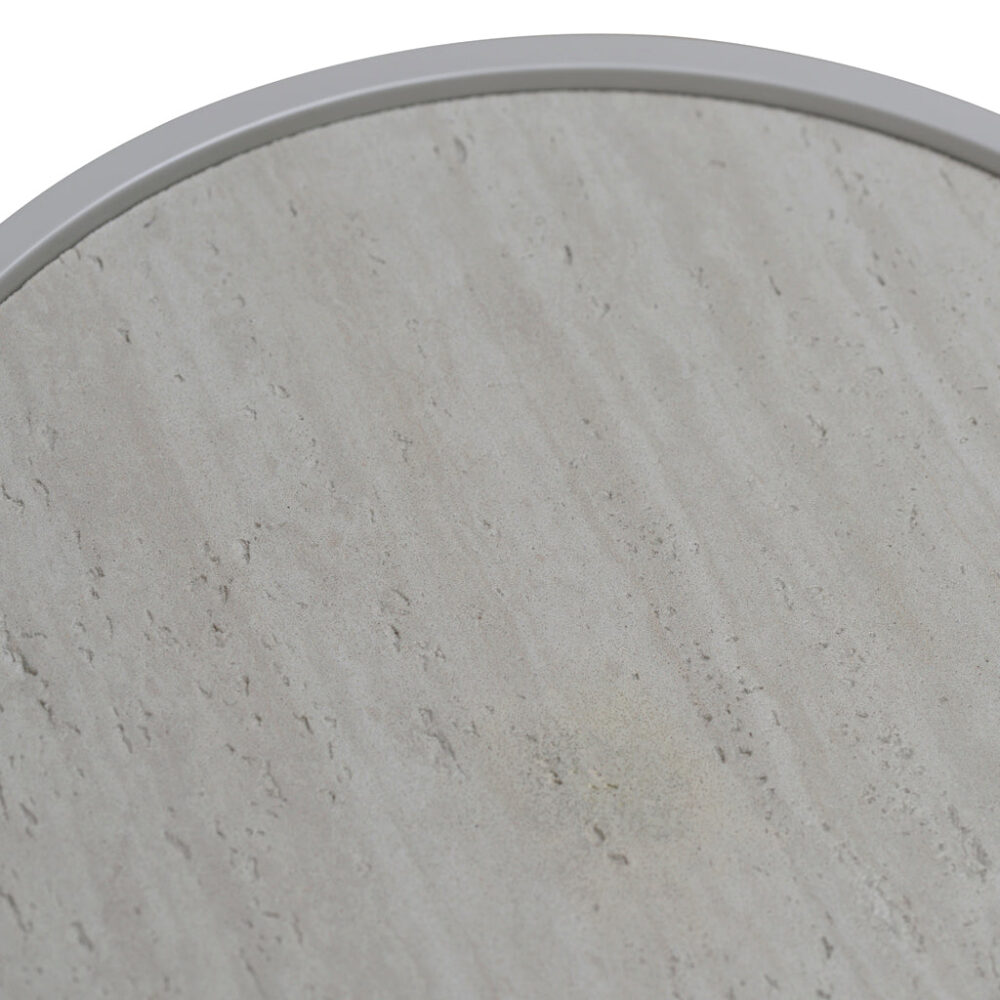 Nithya Bedside Table - Light Grey - Image 17