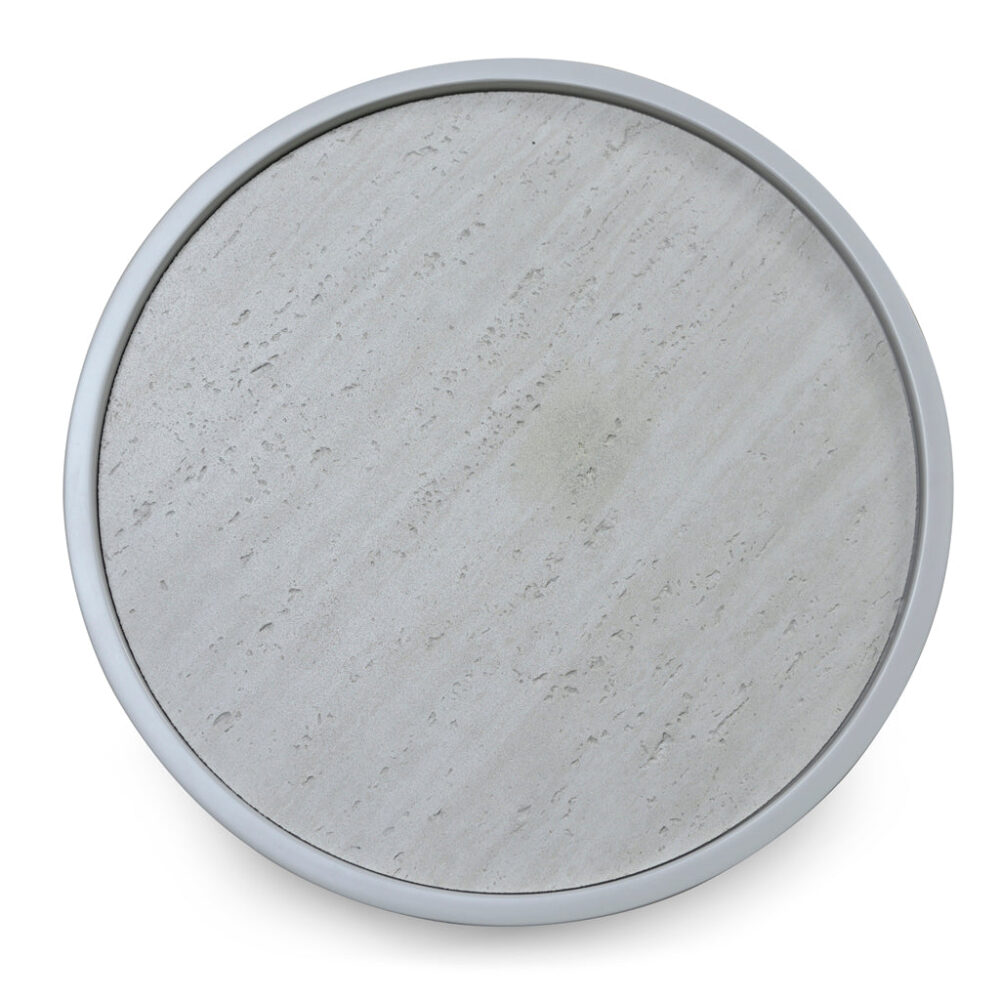 Nithya Bedside Table - Light Grey - Image 14