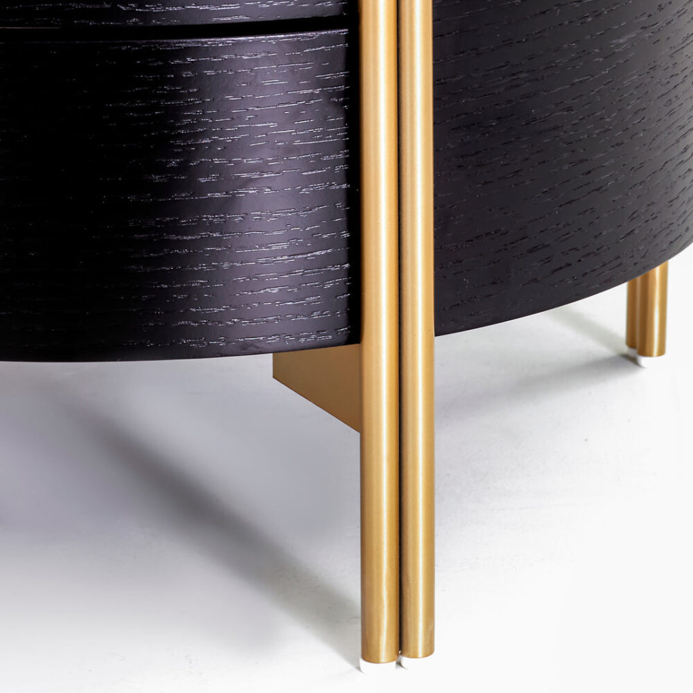 Hoshiko Side Table - Black - Image 5