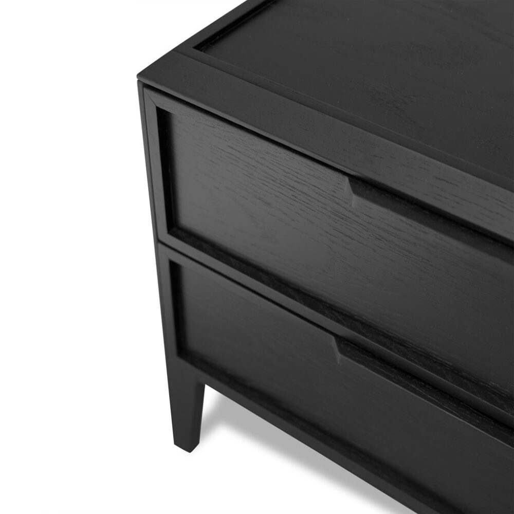 Imrich Bedside Table - Full Black - Image 9
