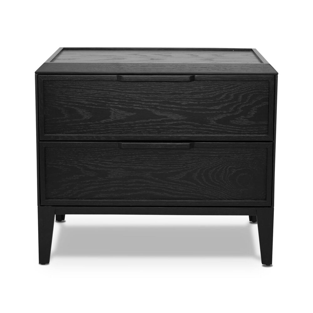 Imrich Bedside Table - Full Black - Image 2