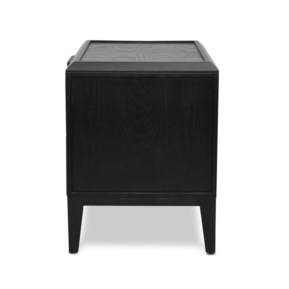 Imrich Bedside Table - Full Black - Image 4
