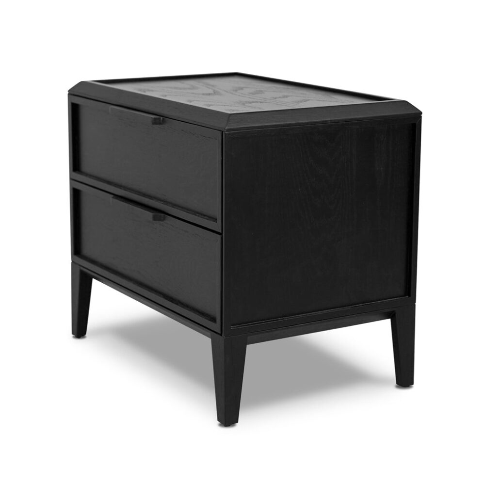 Imrich Bedside Table - Full Black - Image 6