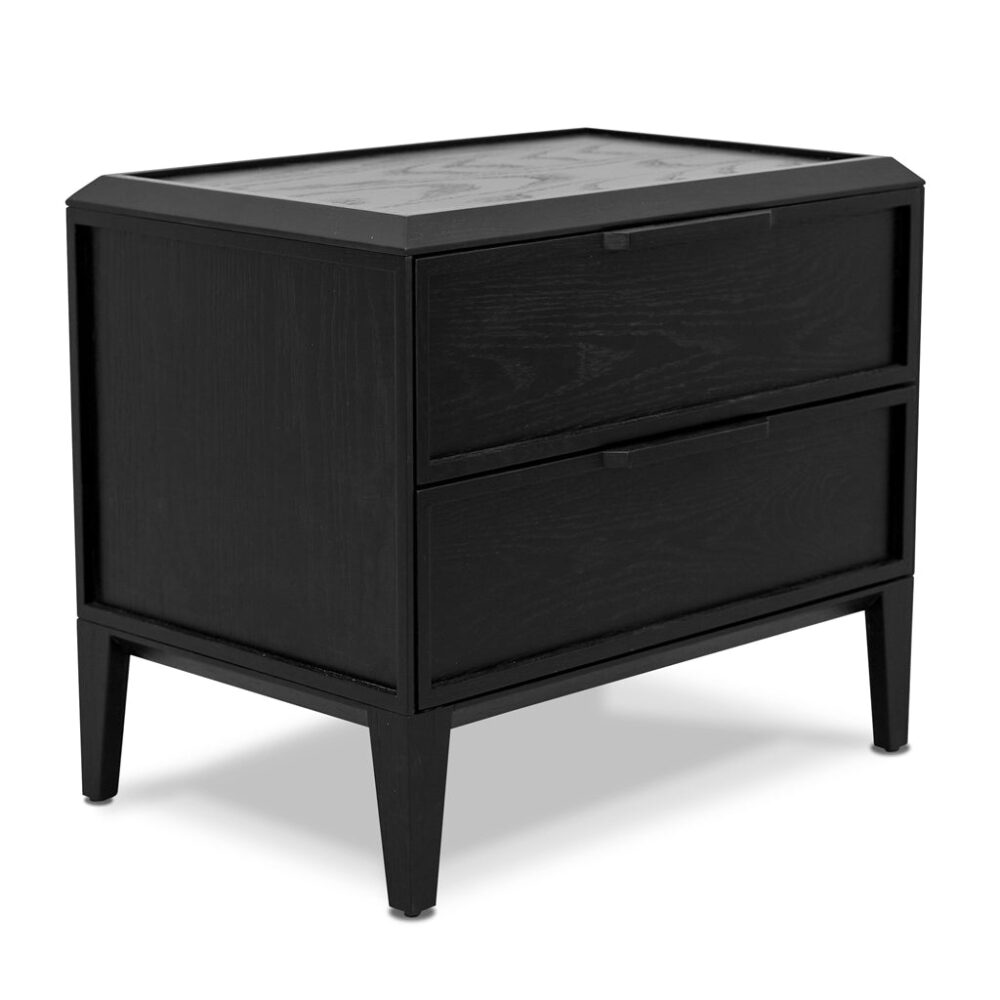 Imrich Bedside Table - Full Black - Image 7