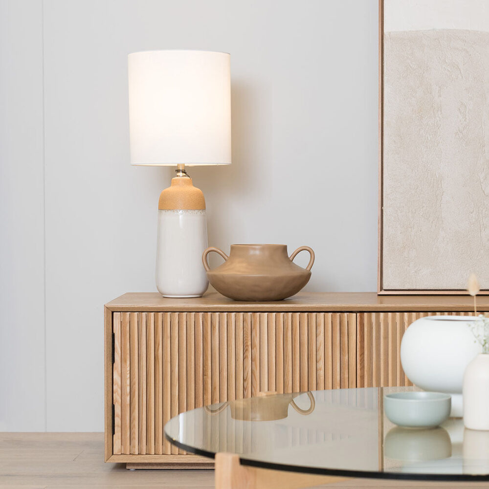 Dahlia 2m Wooden TV Entertainment Unit - Natural Ash - Image 3