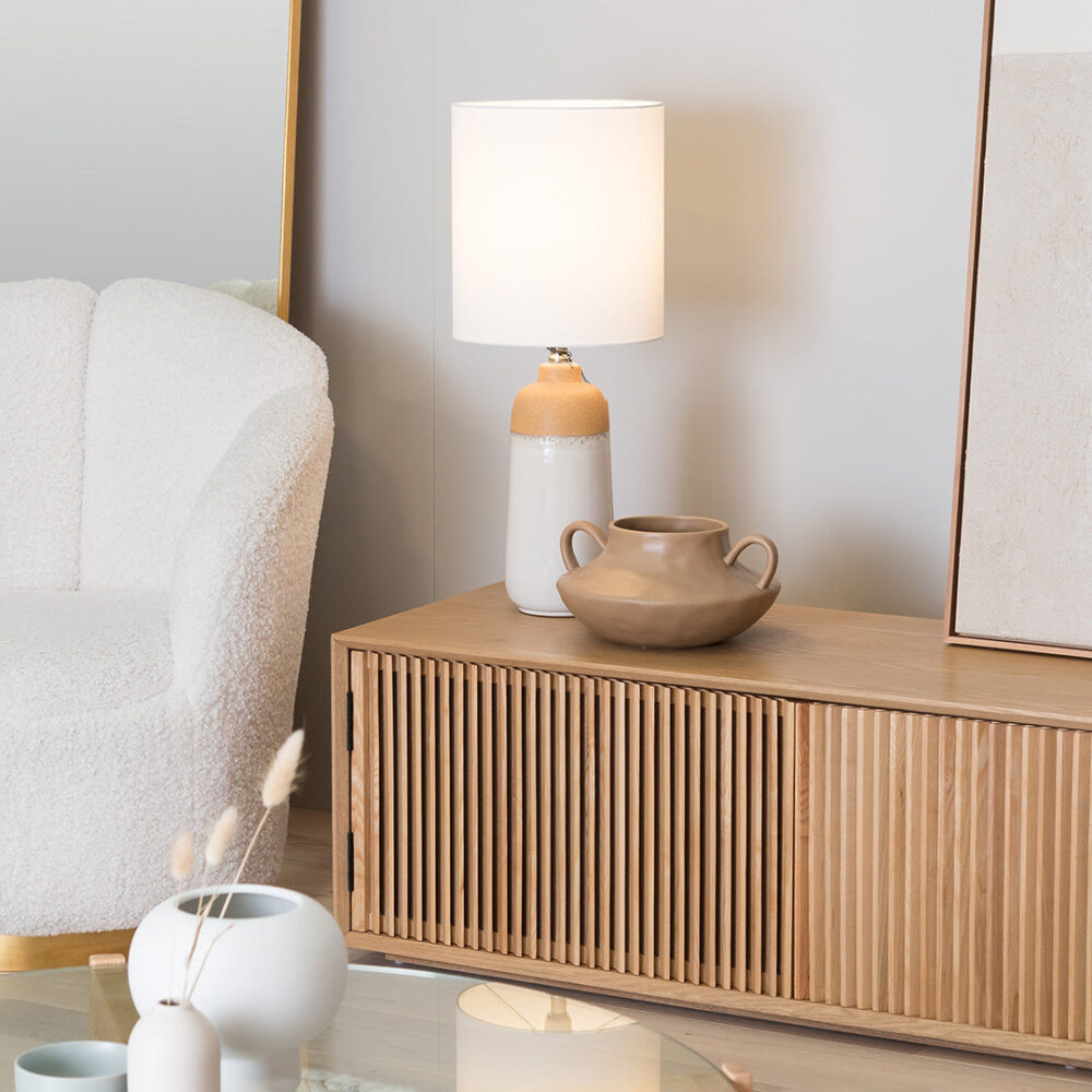Dahlia 2m Wooden TV Entertainment Unit - Natural Ash - Image 2