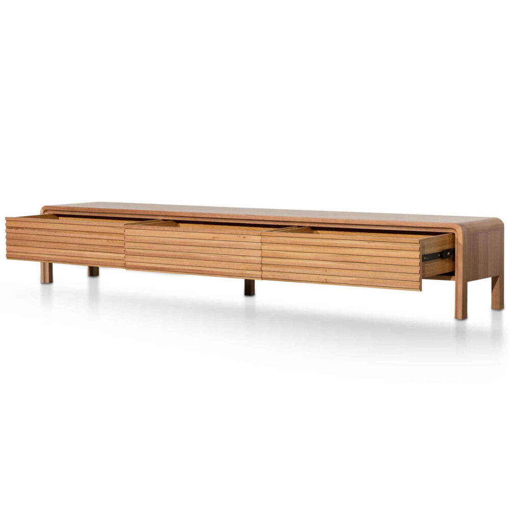 Amparo 2.2m TV Entertainment Unit - Messmate - Image 3