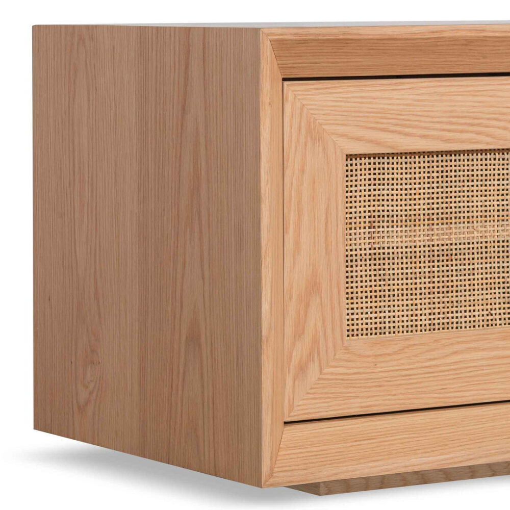 Talley Rattan Doors 2.3m TV Entertainment Unit - Natural - Image 8